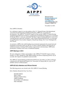 AIIPI-US ExCo Conference Call Dec