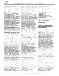asabaliauskas on DSK3SPTVN1PROD with NOTICESFederal Register / Vol. 81, NoTuesday, June 7, Notices
