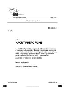 EUROPSKI PARLAMENT[removed]Odbor za vanjske poslove