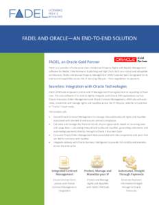 Middleware / Oracle Corporation / Oracle Database / Oracle Fusion Middleware / Oracle E-Business Suite / Contract management / Oracle Applications / Oracle Property Manager / Software / Business software / Information technology management