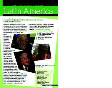 Americas / Allende family / Operation Condor / Films / Salvador Allende / The Battle of Chile / Patricio Guzmán / Documentary film / El Salvador: Another Vietnam / Chilean people / Politics / Presidents of Chile