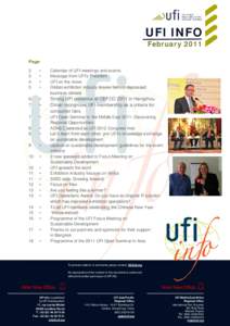 UFI INFO  February 2011 Page 2