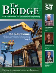 The  Bridge Civil, Architectural and Environmental Engineering Winter 2015 | Vol. 35