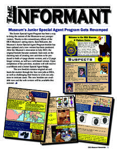 The  Informant Newsletter of the DEA Museum & the DEA Educational Foundation  Spring 2014, Volume 8 Number 3