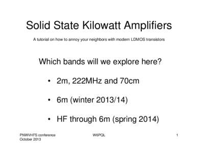 Microsoft PowerPoint - Solid State Kilowatt Amplifiers