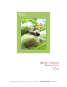        Apple Pest Management