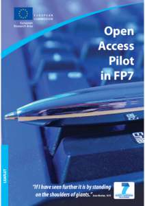 LEAFLET  Open Access Pilot in FP7