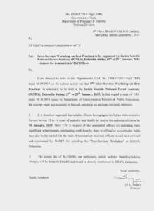 No[removed]Trg(LTDP) Government of India Department of Personnel & Training Training Division 4th Floor, Block IV Old JNU Campus, New Delhi datedzj.December , 2014