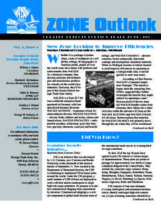 Vol. 4, Issue 4  New Zone Looking to Improve Efficiencies Wacker Chemical Corporation – Adrian, Michigan  Greater Detroit