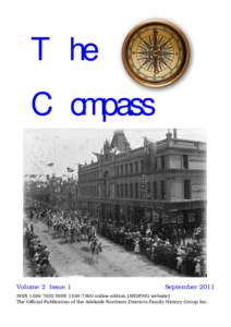 The Compass Volume 2 Issue 1  September 2011