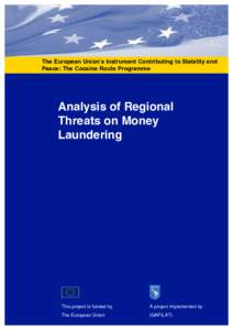 The European Union’s Instrument Contributing to Stability and Peace: The Cocaine Route Programme Analysis of Regional Threats on Money Laundering