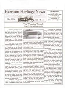 Harrison Heritage News r