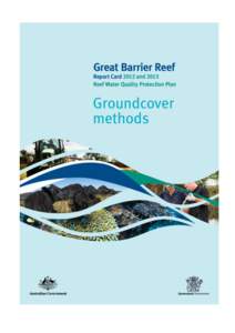 Great Barrier Reef Report Card 2012 and 2013 Groundcover methods