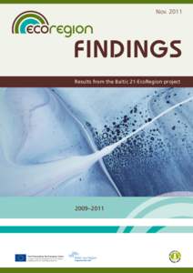 NovFINDINGS Results from the Baltic 21-EcoRegion project  2009–2011