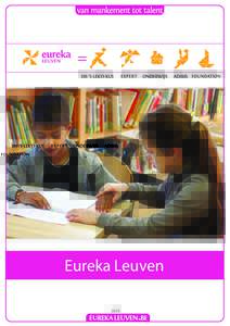 =  Eureka Leuven 2015  Inhoudstafel