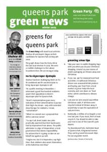queens park  green news news and views from brent and harrow green party