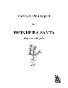 Technical Data Report for