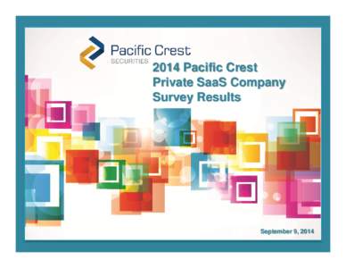 Pacific Crest 2014 SaaS Survey vFinal