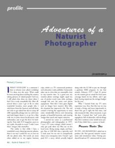 profile  Adventures of a Naturist Photographer