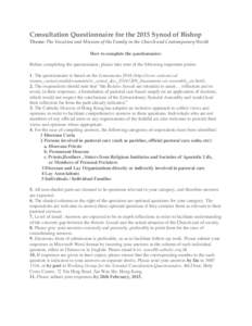Science / Survey methodology / Sociology / Questionnaire / Methodology / Computer-assisted telephone interviewing / Lineamenta / Research methods / Evaluation methods / Data collection