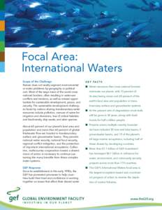 GEF  International Waters Climate Change