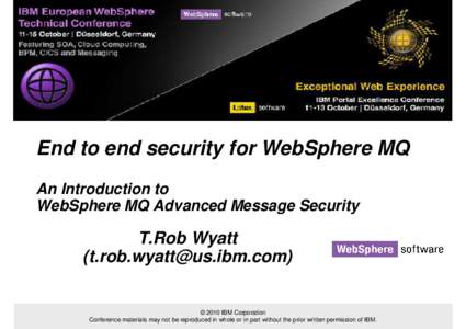 Software / Computing / Message-oriented middleware / Java enterprise platform / Business software / IBM WebSphere MQ / Managed file transfer / IBM WebSphere / MQ / Z/OS / IBM WebSphere Application Server / IBM Integration Bus