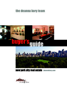 the deanna kory team  buyer’s guide new york city real estate