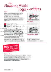 the  Slimming World logo and offers
