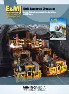 Mining / Dual-listed companies / Occupational safety and health / The Mining Journal / Rio Tinto Group / BHP Billiton / Copper / Underground mining / Heap leaching / Bingham Canyon Mine / Ore