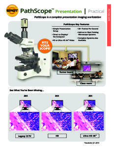 PathScope Presentation Microscope Imaging System