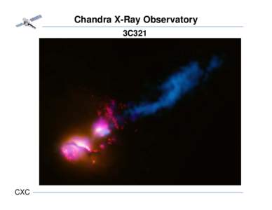Chandra X-Ray Observatory 3C321 CXC  