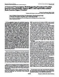 THE JOURNAL OF BIOLOGICAL CHEMISTRY © 2000 by The American Society for Biochemistry and Molecular Biology, Inc. Vol. 275, No. 29, Issue of July 21, pp[removed] –22171, 2000 Printed in U.S.A.