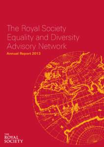 The Royal Society Equality and Diversity Advisory Network Annual Report[removed]EDAN report 1