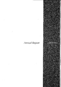 Annual Report  Contents Transmittal