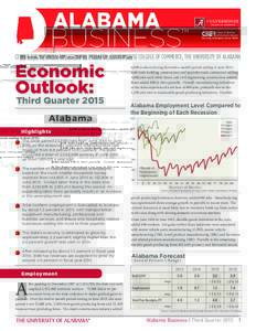 TM  Center for Business and Economic Research Serving Alabama since 1930
