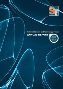 National Science and Technology Forum  ANNUAL REPORT