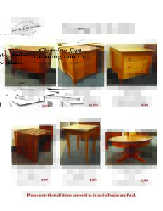 Made Local.. Made for Your. Made for Life.  Cleaning Out the Attic! Ashbury 2-Drawer Wide Nightstand