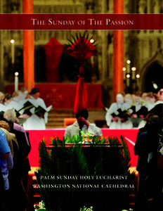 The Sunday of The Passion  palm sunday holy eucharist washington national cathedral  The Sunday of the Passion: Palm Sunday