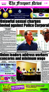 TUESDAY APRIL 28, 2015 The Freeport News GraNd Bahama’s First NEwspapEr
