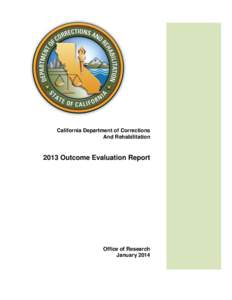 2013 Outcome Evaluation Report