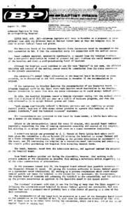 August 31, 1966 Arkansas -Baptists To Vote On Relinquishing Hospital REGIONAL OFFICES ....TL....NTA Walker L. Knight. Editor/161 Spring Street, N. W.lAtlanta, Georgia .1O:J{).1ITelephone[removed]