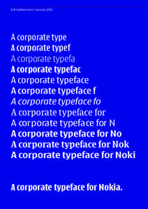 Erik Spiekermann | January[removed]A corporate type A corporate typef A corporate typefa A corporate typefac