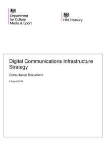 Digital Communications Infrastructure Strategy consultation