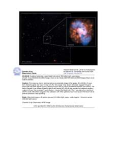Chandra :: Photo Album :: 4C+00.58 :: 4C+00.58 Handout
