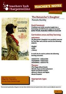 The Ratcatcher’s Daughter  Pamela Rushby Book Summary
