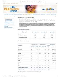 [removed]HOME Global Polio Eradication Initiative > Data and monitoring > Polio this week ABOUT US