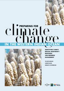 climate change preparIng for In the western IndIan ocean IdentIfyIng clImate
