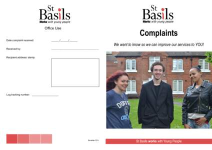 A4 Complaints Leaflet FINAL MMES 2014