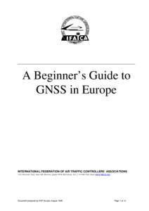 A Beginner’s Guide to GNSS in Europe