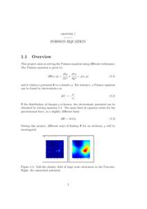 chapter 1  POISSON EQUATION 1.1